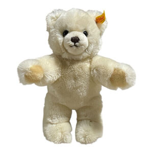 Vintage Steiff Molly Teddy Bear with Button Flag 0322/22 Made West Germany 9”